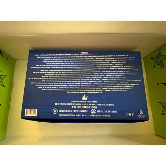 Jeffree Star Cosmetics JSC Blue Blood Eyeshadow Palette 18 Shades Mirror - Picture 3 of 5